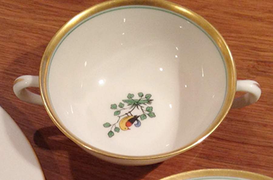 Springtime Flat Cream Soup Bowl by Lenox-1
