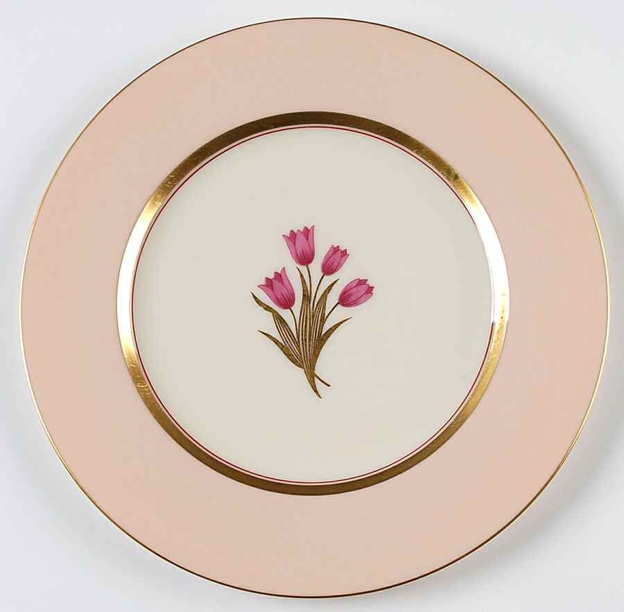 Bradford Pink Luncheon Plate by Lenox-1