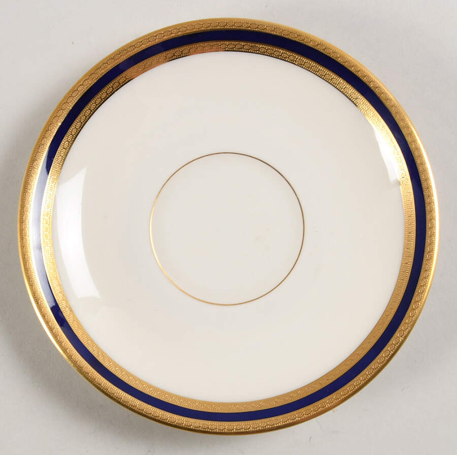 P72 Cobalt Blue Saucer for Cream Soup Bowl by Lenox-1