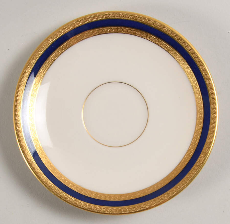 P72 Cobalt Blue Saucer for Demitasse Cup by Lenox-1