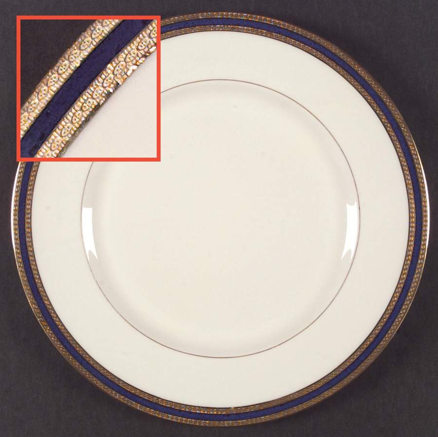 P72 Cobalt Blue Service Plate (Charger) by Lenox-1