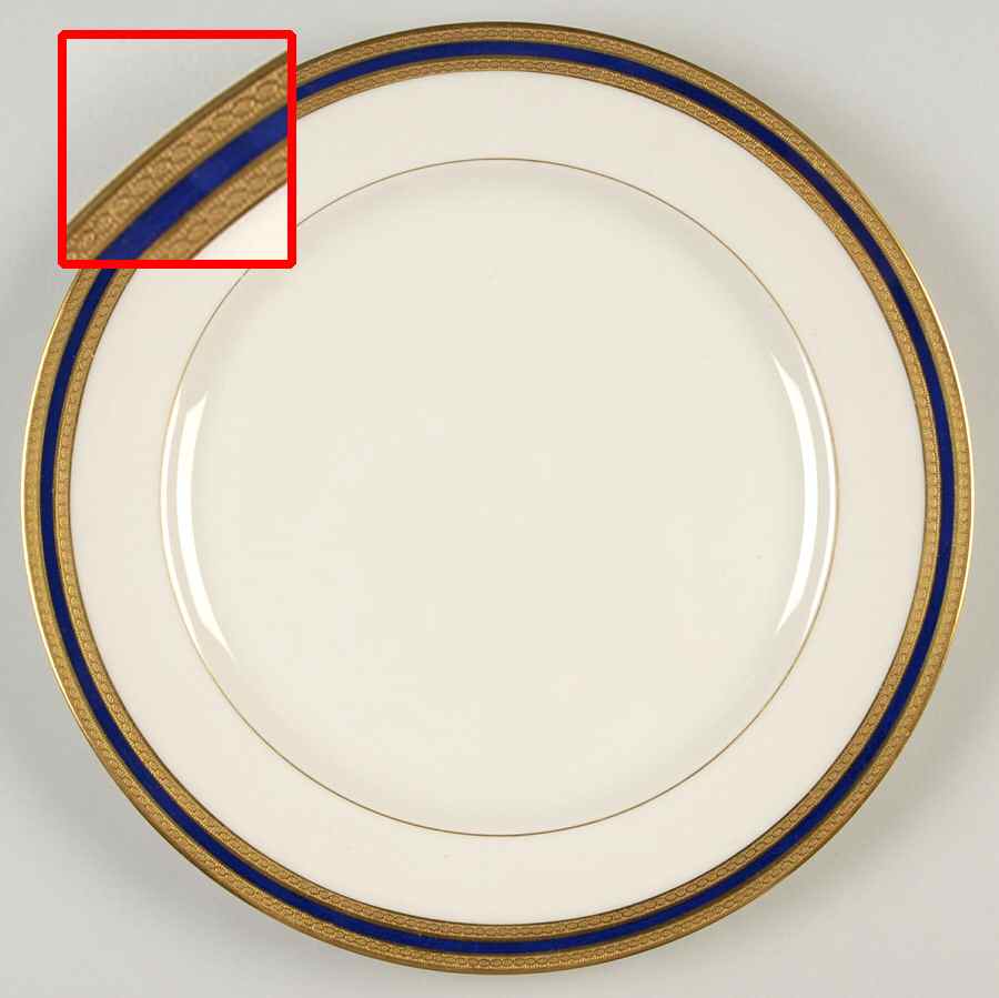 P72 Cobalt Blue Service Plate (Charger) by Lenox-1