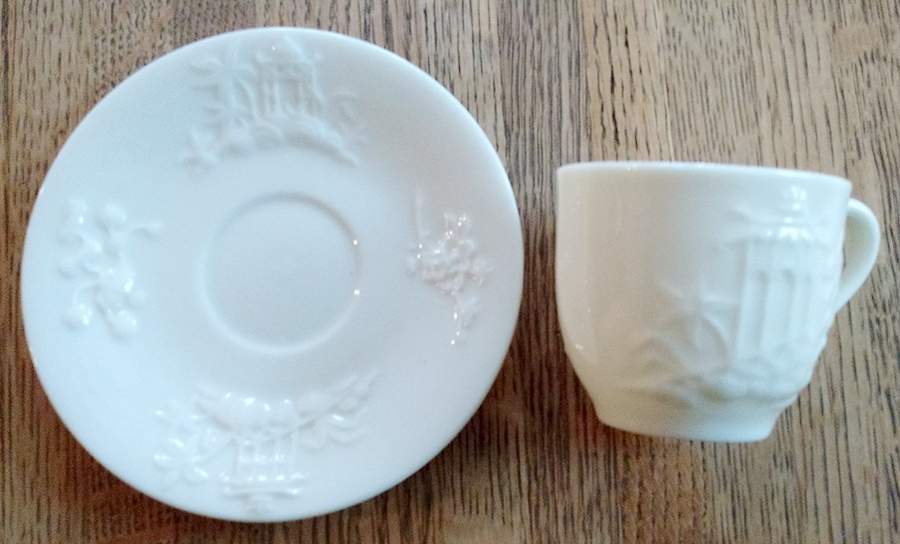 Pagoda Flat Cup & Saucer Set by Lenox-1