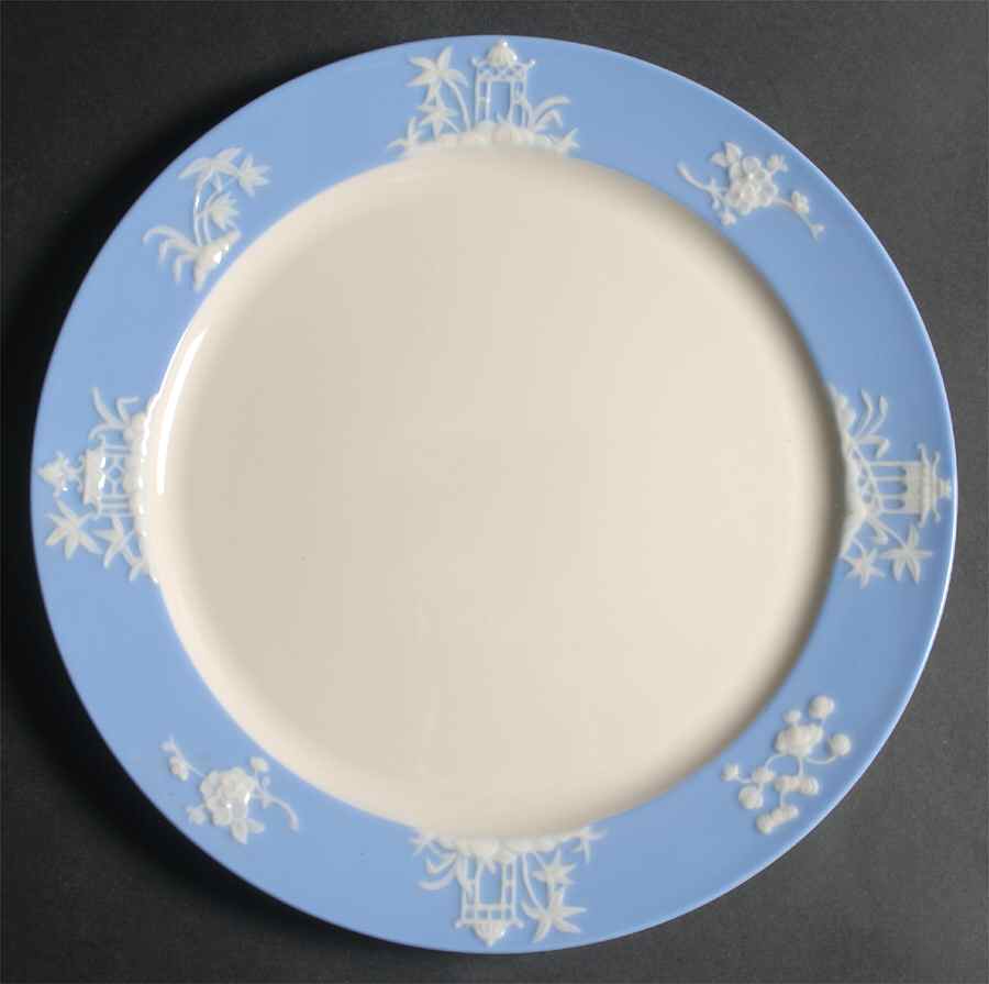 Pagoda Blue 12" Chop Plate (Round Platter) by Lenox-1