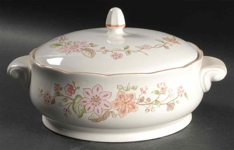 Parasol Round Covered Vegetable by Lenox-1