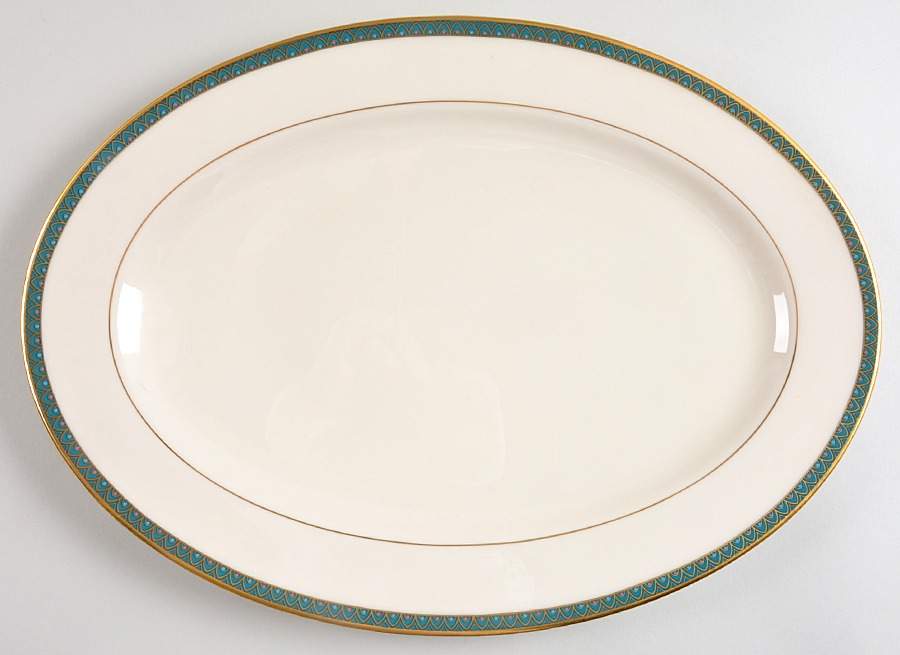 Patriot 16" Oval Serving Platter by Lenox-1