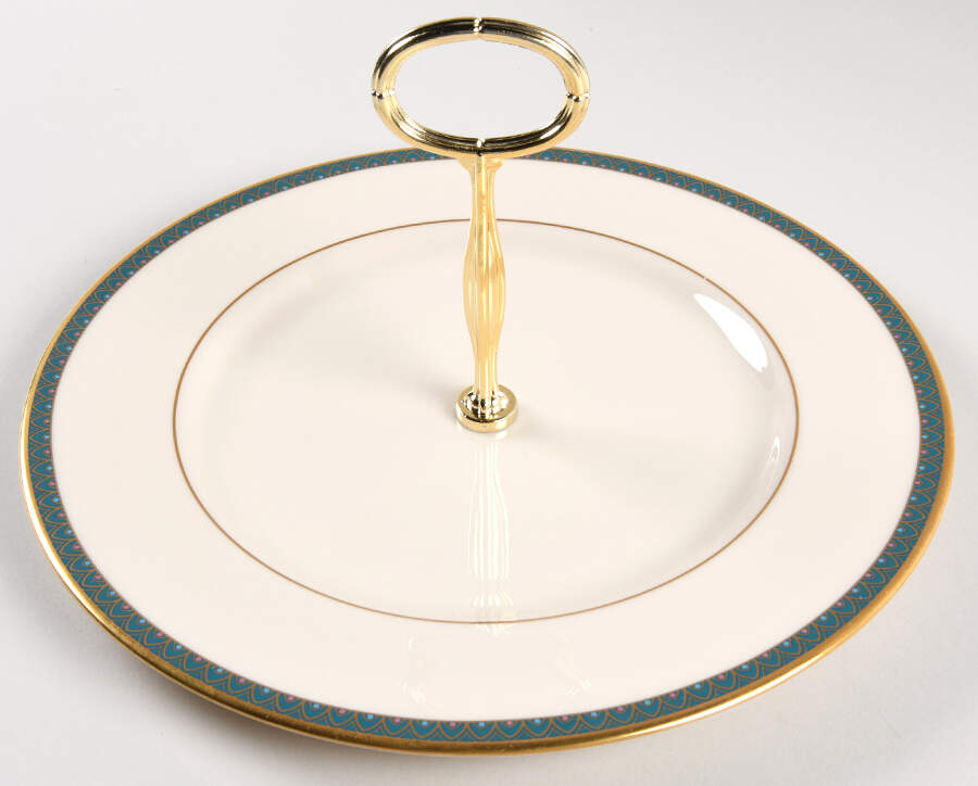 Patriot Round Serving Plate with Center Handle (Dp) Hc by Lenox-1