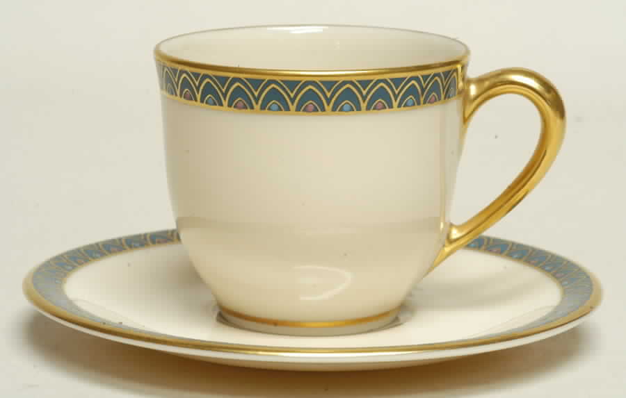 Patriot Flat Demitasse Cup & Saucer Set by Lenox-1