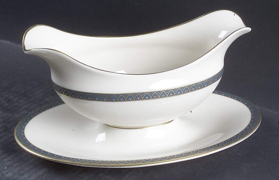 Patriot Gravy Boat with Attached Underplate by Lenox-1