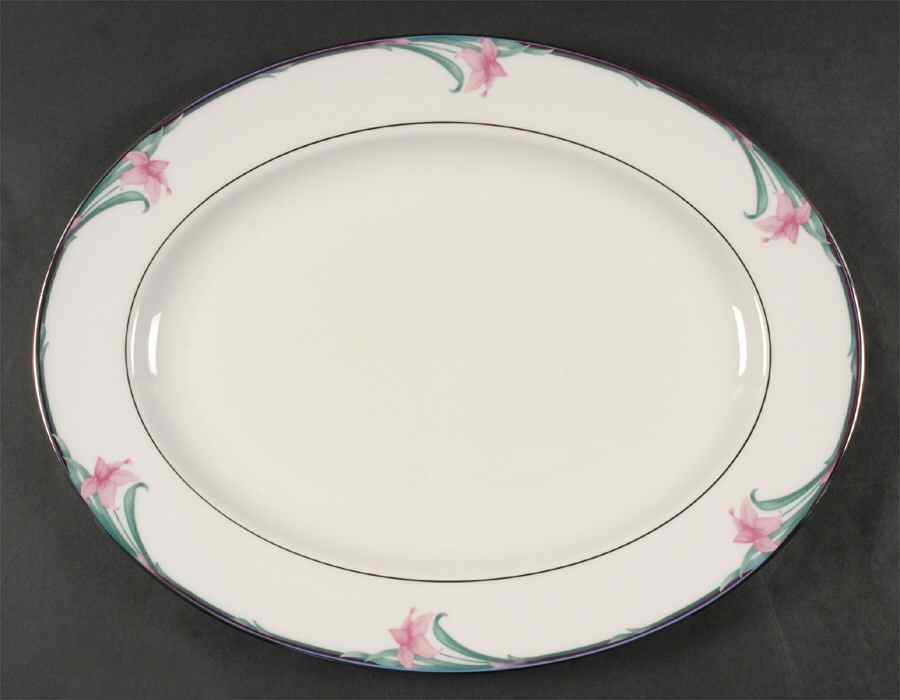 Patricia 16" Oval Serving Platter by Lenox-1