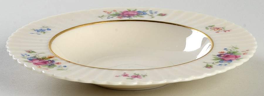 Pavlova Rim Fruit/Dessert (Sauce) Bowl by Lenox-1