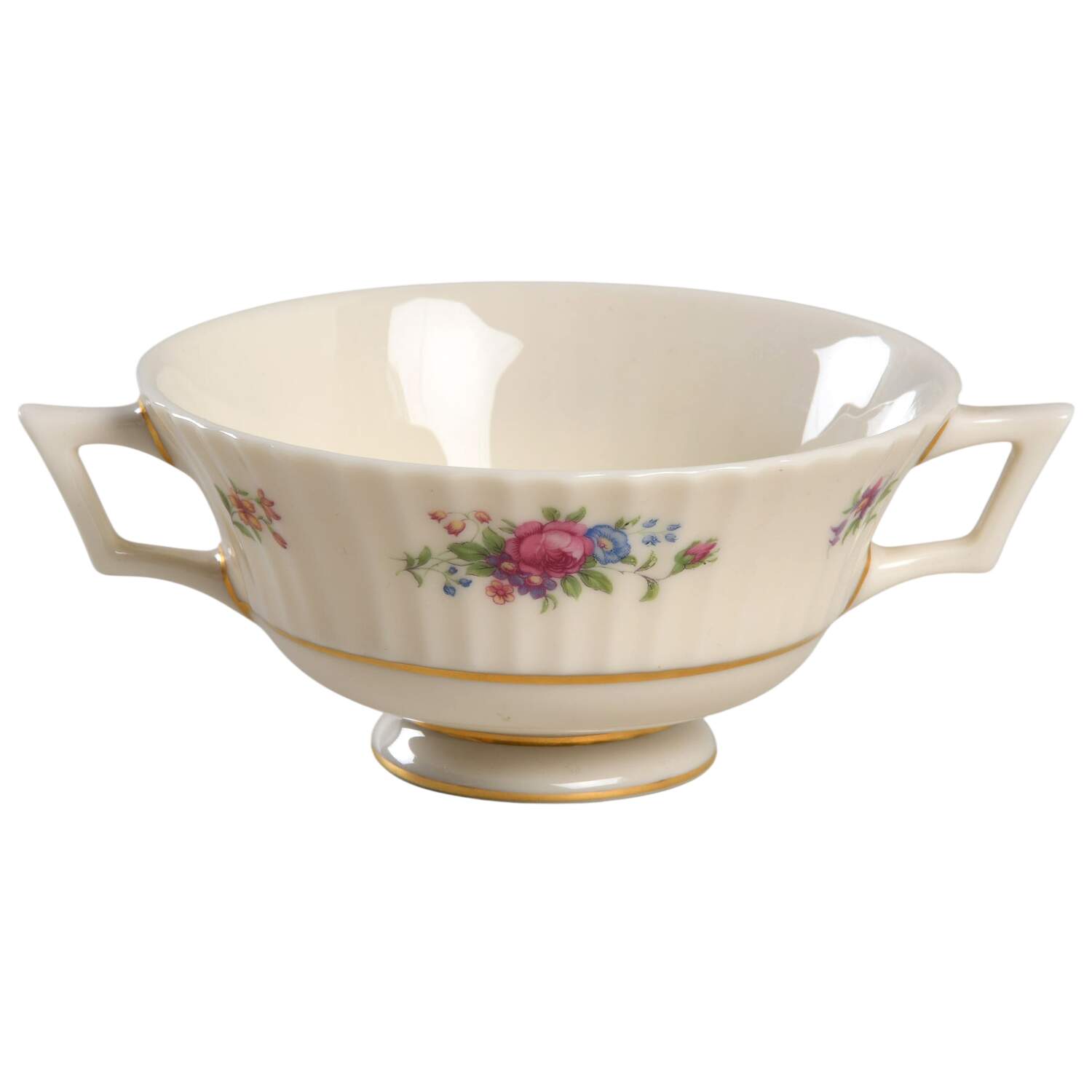 Pavlova Footed Cream Soup Bowl by Lenox-1