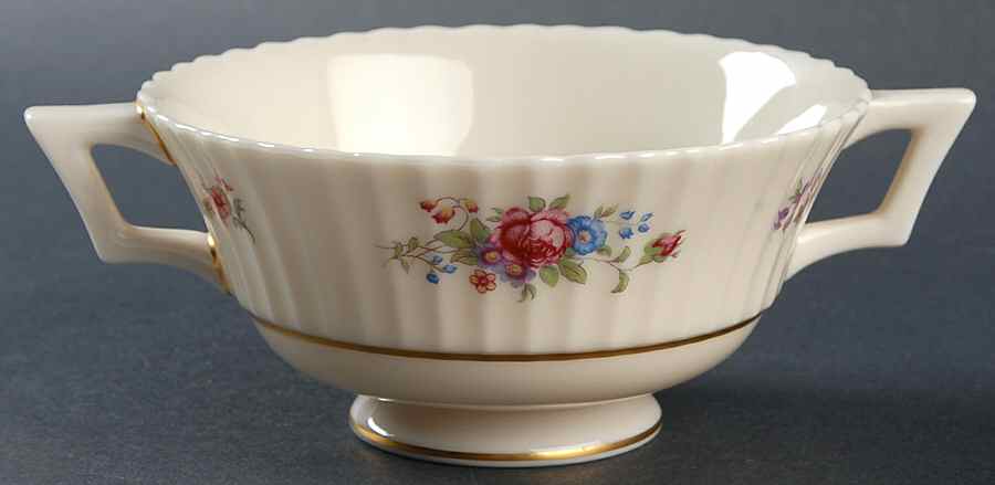Pavlova Footed Cream Soup Bowl by Lenox-1