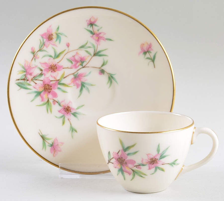 Peachtree Flat Demitasse Cup & Saucer Set by Lenox-1