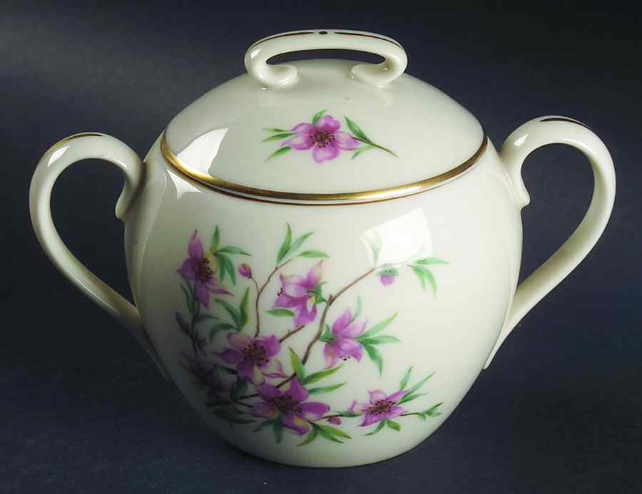 Peachtree Sugar Bowl & Lid by Lenox-1