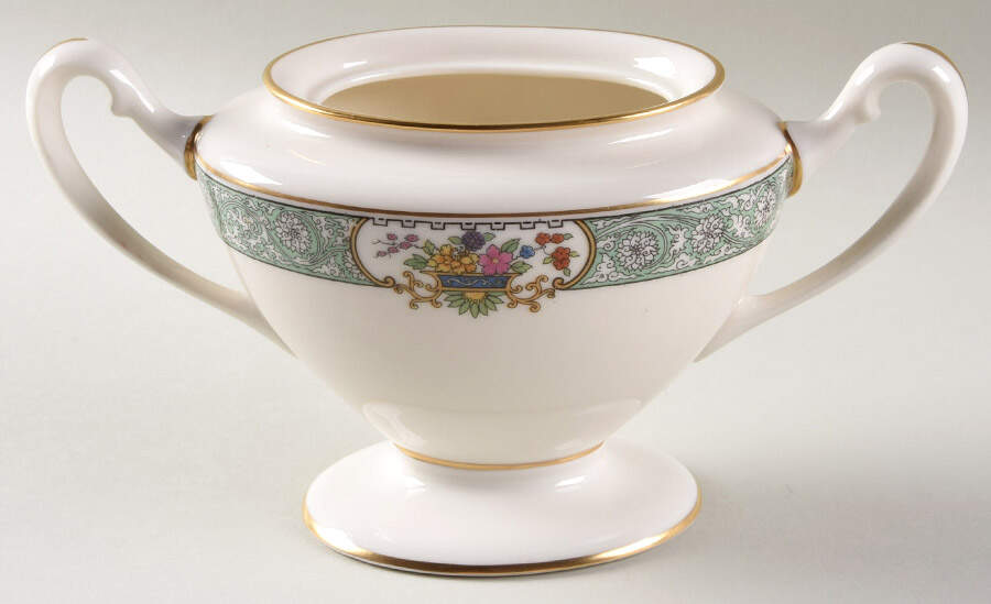 Peking Shape 743 Sugar Bowl No Lid by Lenox-1