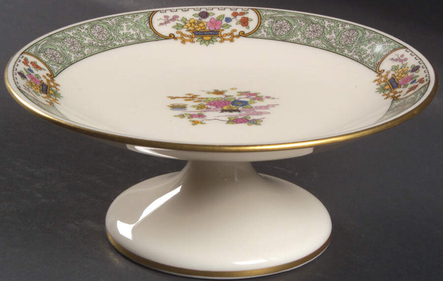 Peking Round Compote (Height X Width) by Lenox-1