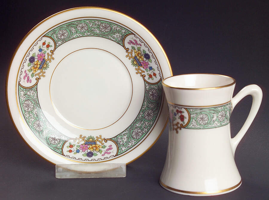 Peking Chocolate Cup & Saucer Set by Lenox-1