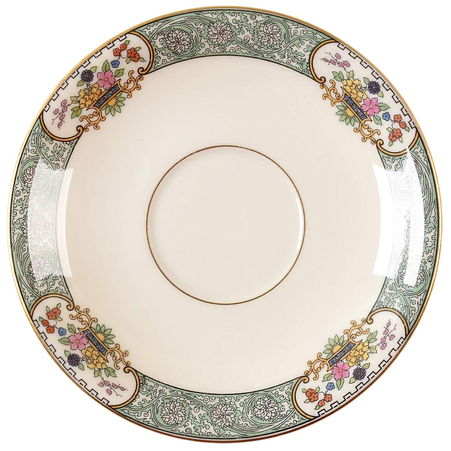 Peking Saucer for Bouillon Cup by Lenox-1