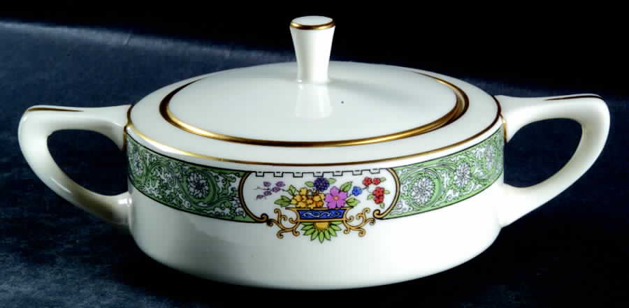 Peking Sugar Bowl & Lid by Lenox-1