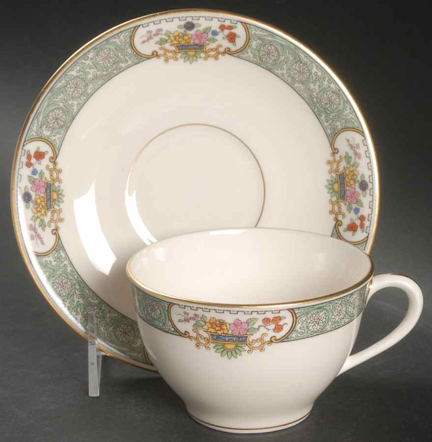 Peking Oversized Cup & Saucer Set by Lenox-1