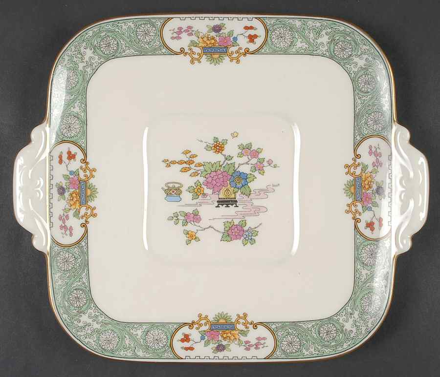 Peking Handled Cake Plate by Lenox-1