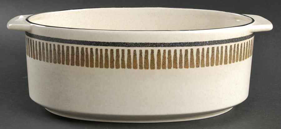 Percussion (Trim On Edge) 10" Oval Open Casserole by Lenox-1
