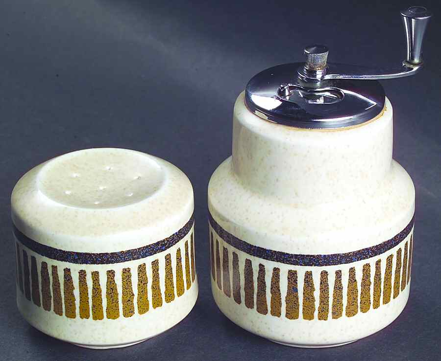 Percussion (Trim Off Edge) Salt Shaker & Pepper Mill Set by Lenox-1