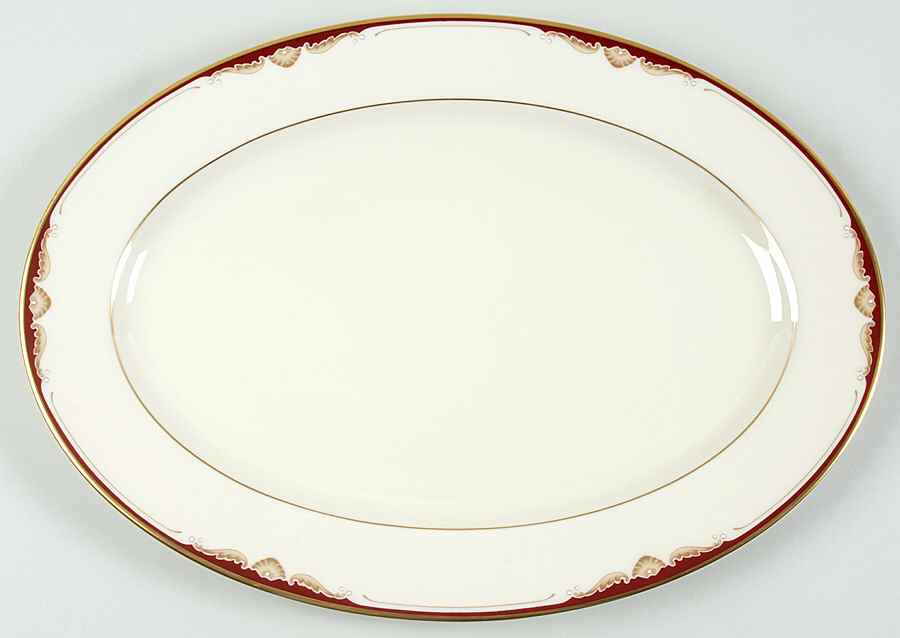 Pierce 16" Oval Serving Platter by Lenox-1
