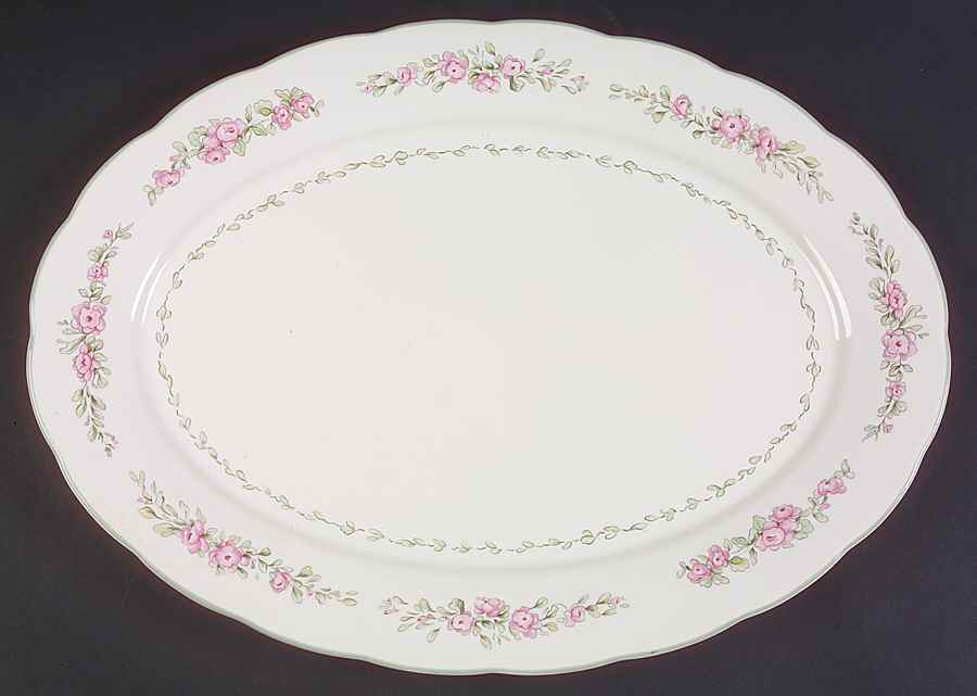 Pinafore 16" Oval Serving Platter by Lenox-1