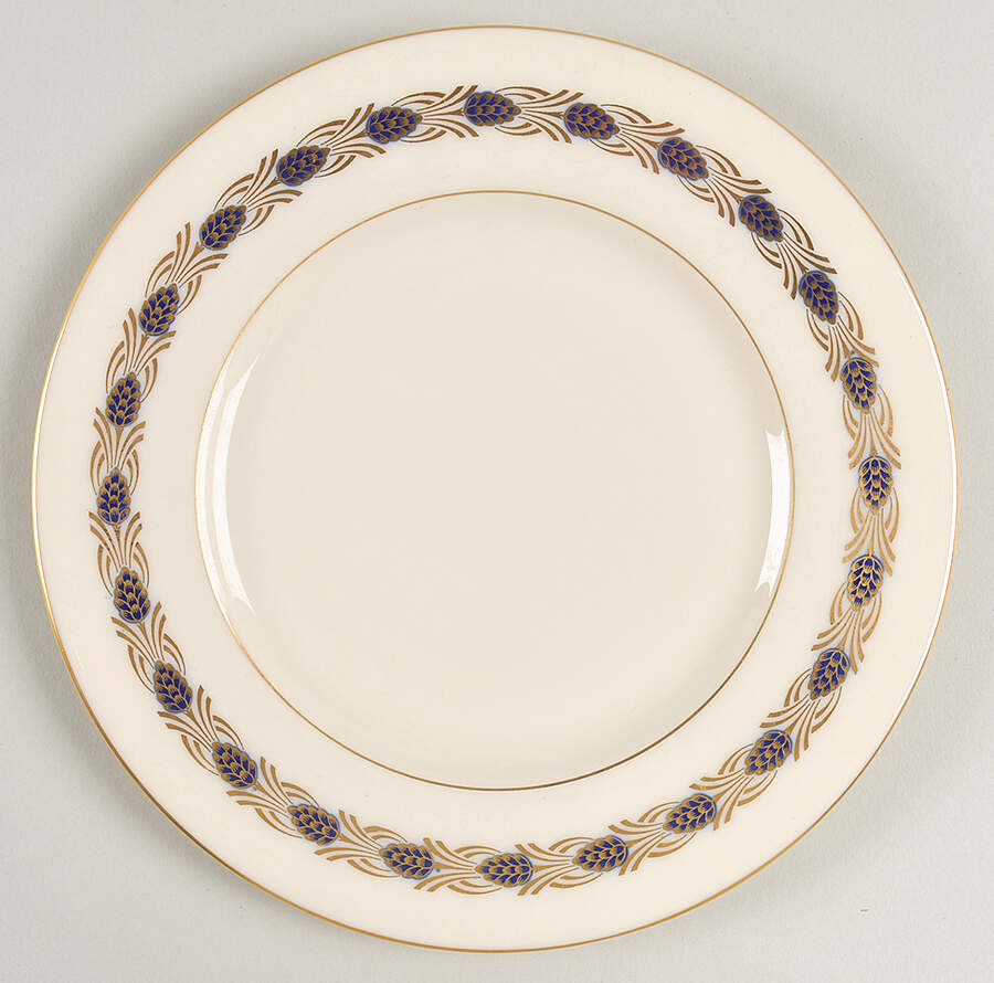 Pinehurst Cobalt Blue Salad Plate by Lenox-1