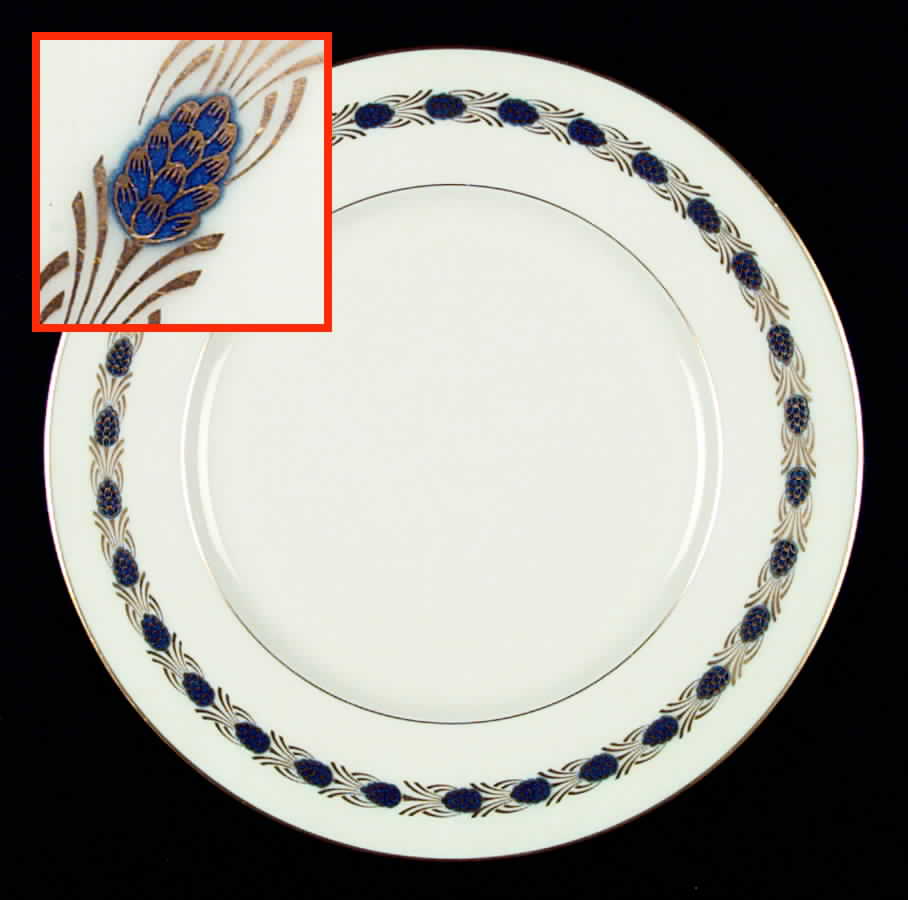 Pinehurst Cobalt Blue Dinner Plate by Lenox-1