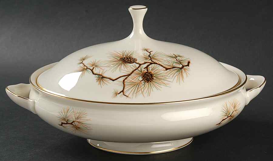 Pine Round Covered Vegetable by Lenox-1