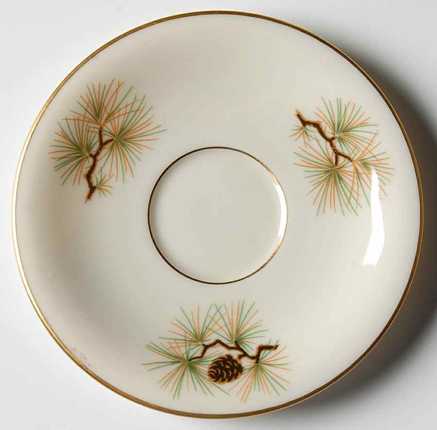 Pine Saucer for Demitasse Cup by Lenox-1