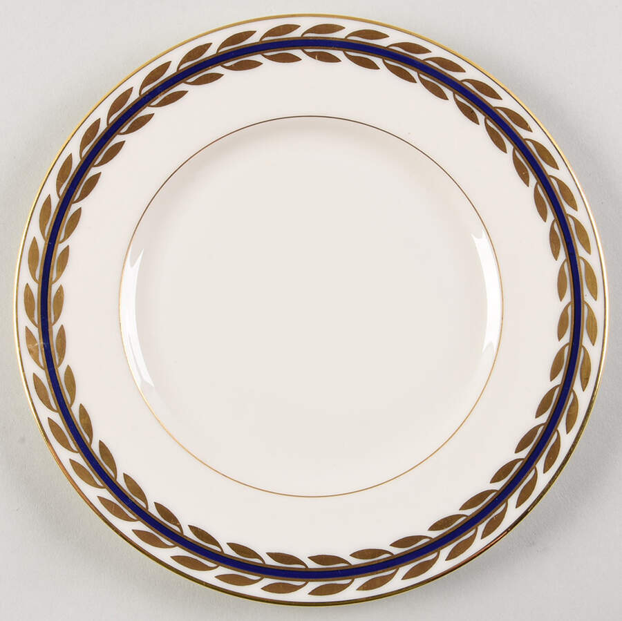 Platina Blue Salad Plate by Lenox-1