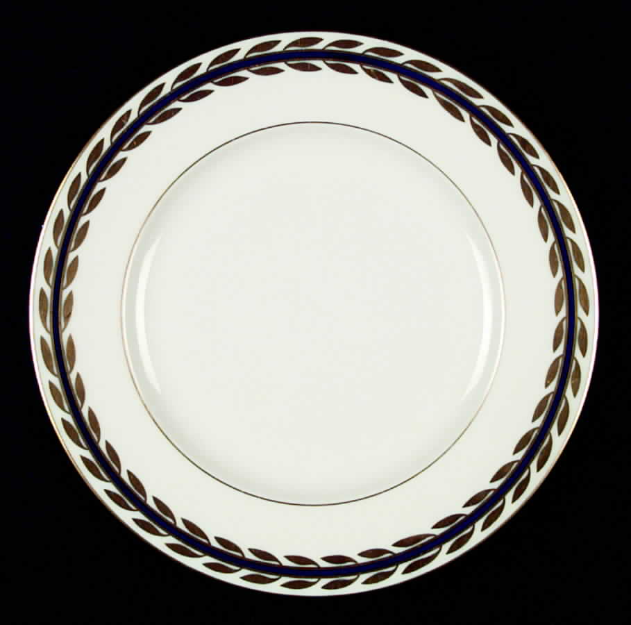 Platina Blue Luncheon Plate by Lenox-1