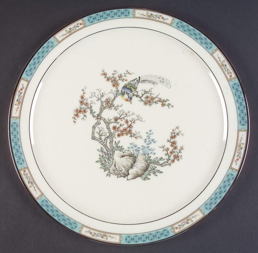 Plum Blossoms 12" Chop Plate (Round Platter) by Lenox-1