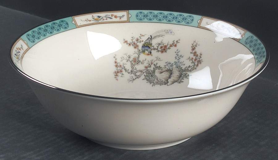Plum Blossoms 9" Round Vegetable Bowl by Lenox-1