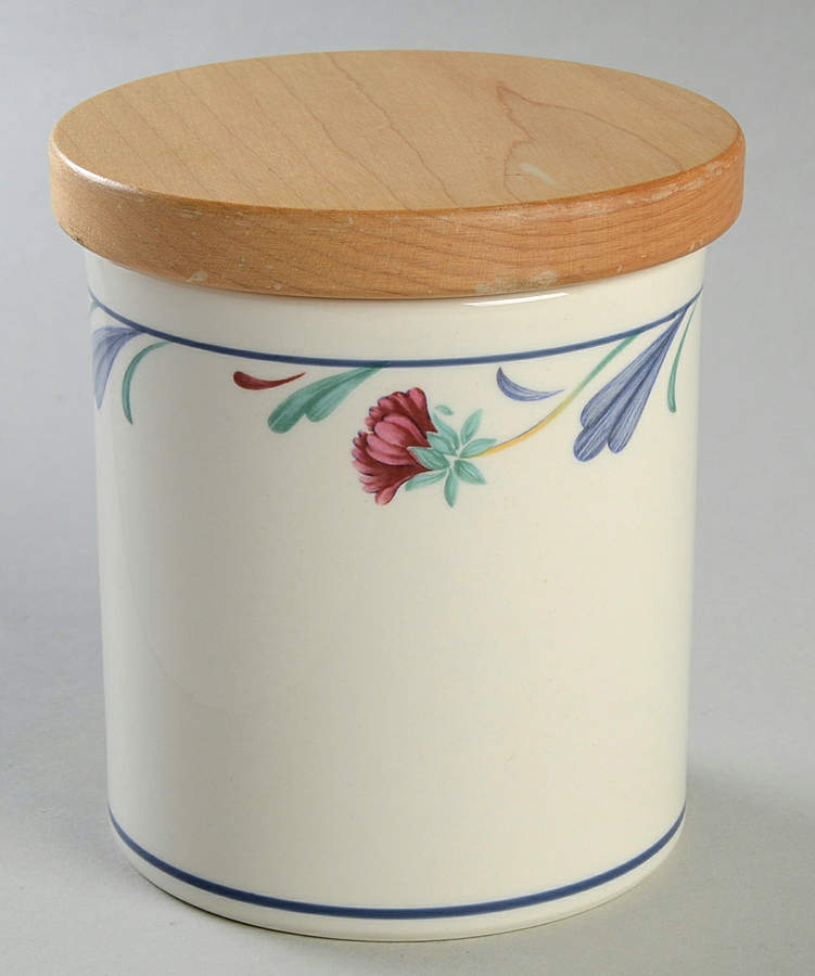 Poppies On Blue Small Canister & Lid by Lenox-1