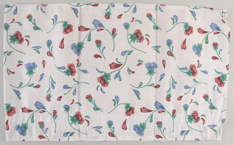 Poppies On Blue 46" x 14" Curtain/Valance by Lenox-1