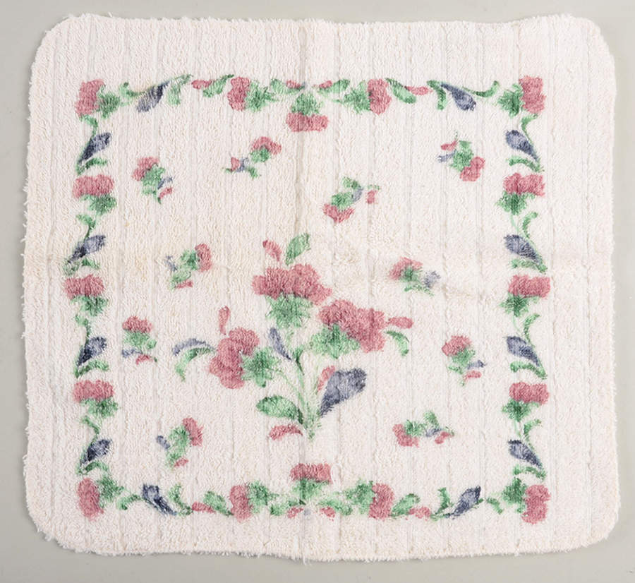 Poppies On Blue Wash Cloth by Lenox-1