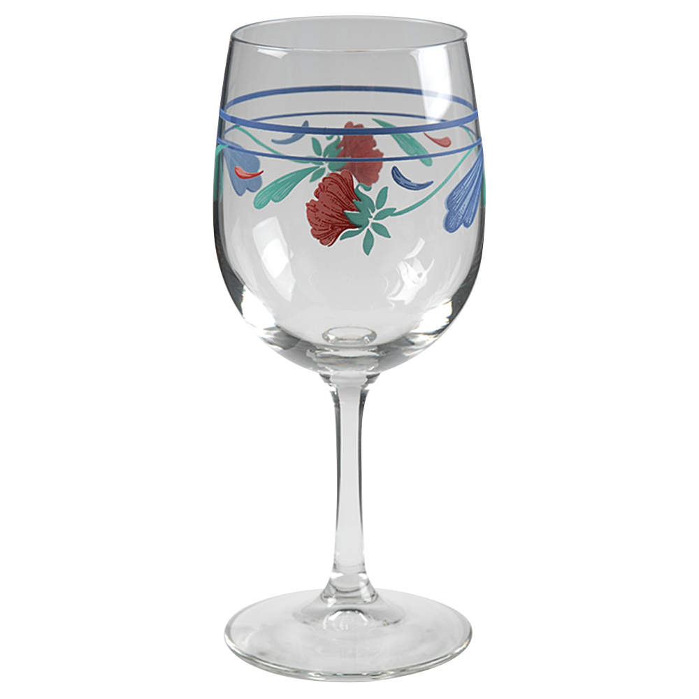 Poppies On Blue 10 Oz Glassware Goblet by Lenox-1