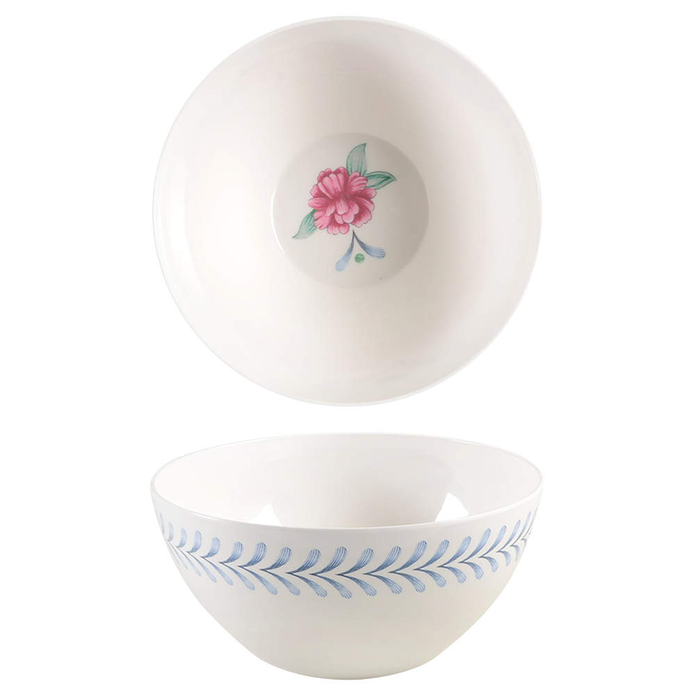 Poppies On Blue 9" Round Melamine Serving Bowl by Lenox-1