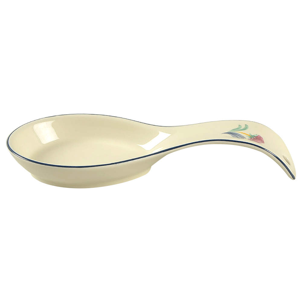 Poppies On Blue Spoon Rest/Holder (Holds 1 Spoon) by Lenox-1