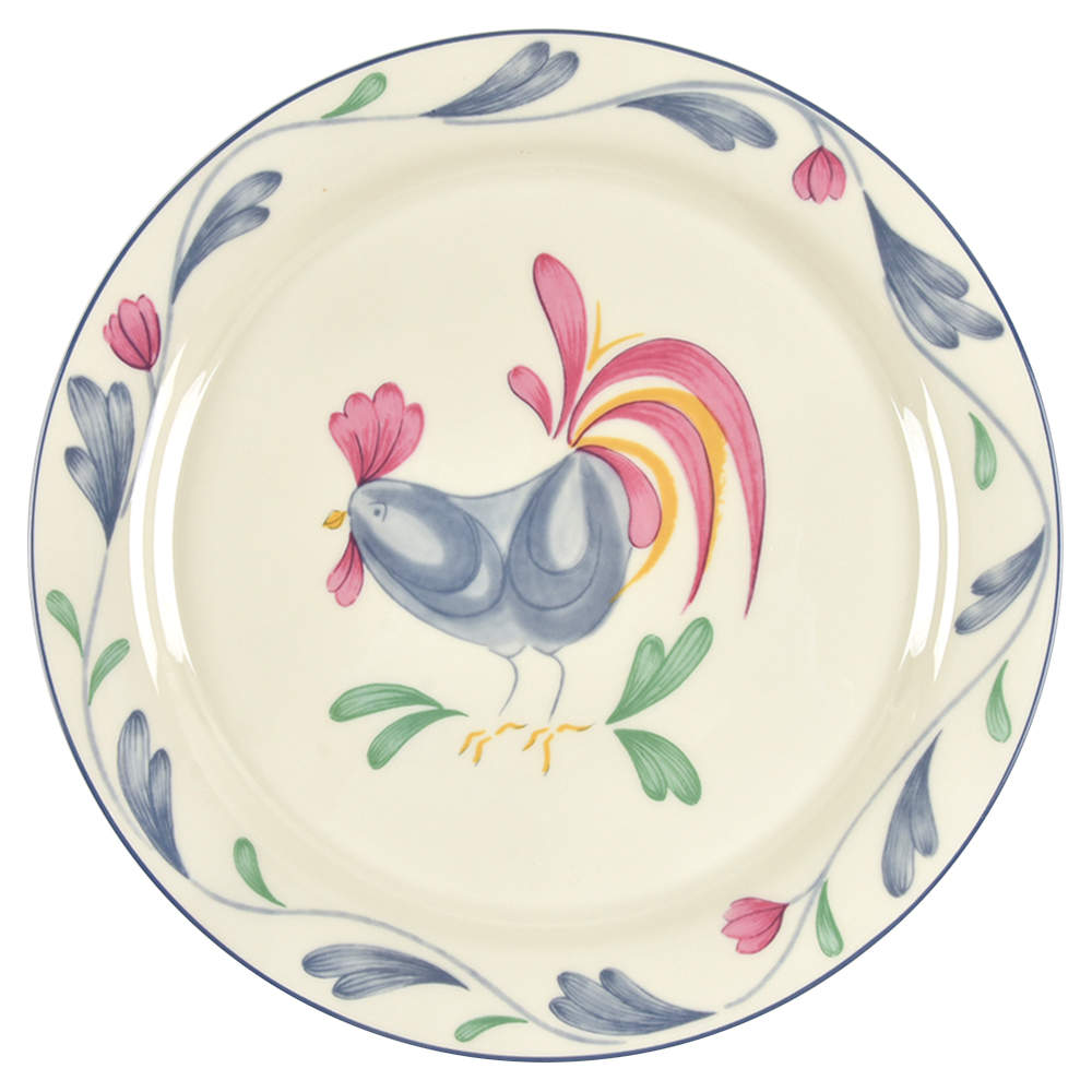 Poppies On Blue Accent Luncheon Plate by Lenox-1