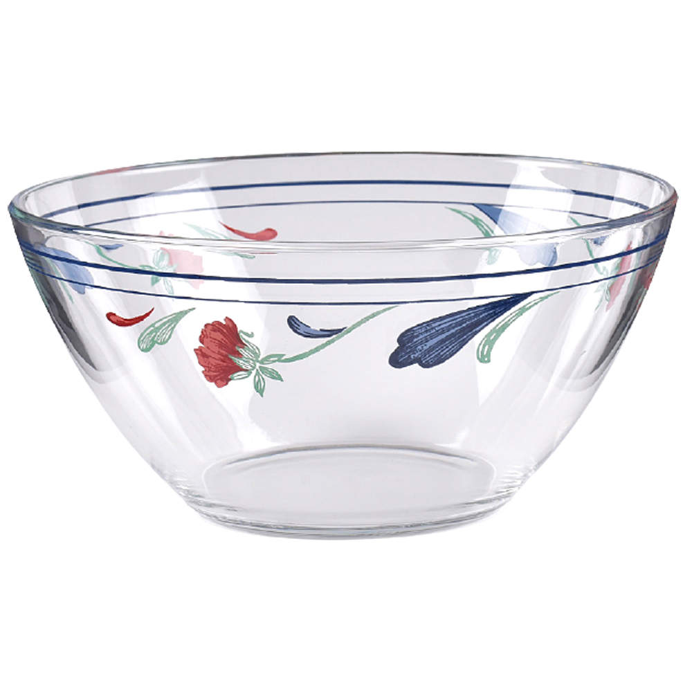 Poppies On Blue Glassware All Purpose Bowl by Lenox-1