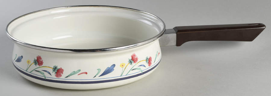 Poppies On Blue 8" Metal Skillet by Lenox-1