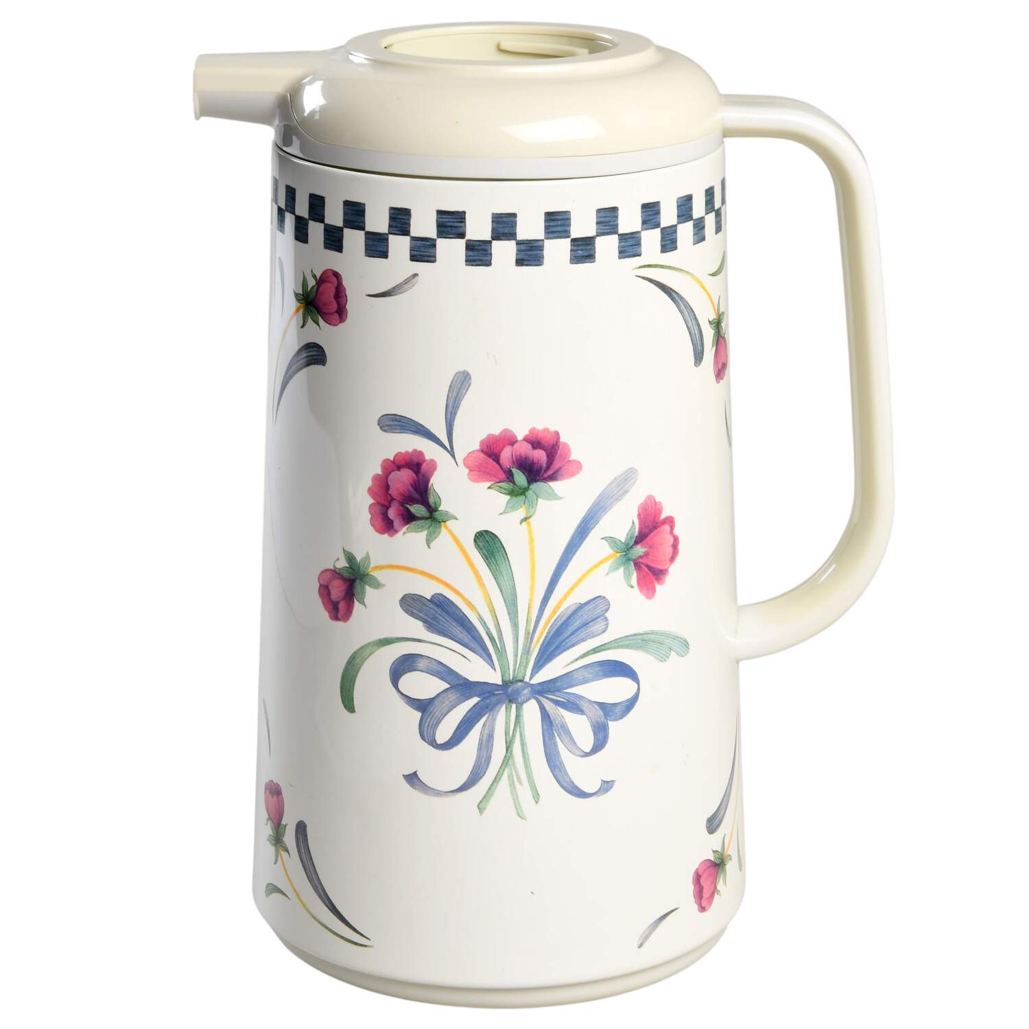 Poppies On Blue Plastic Thermos/Carafe No Lid by Lenox-1