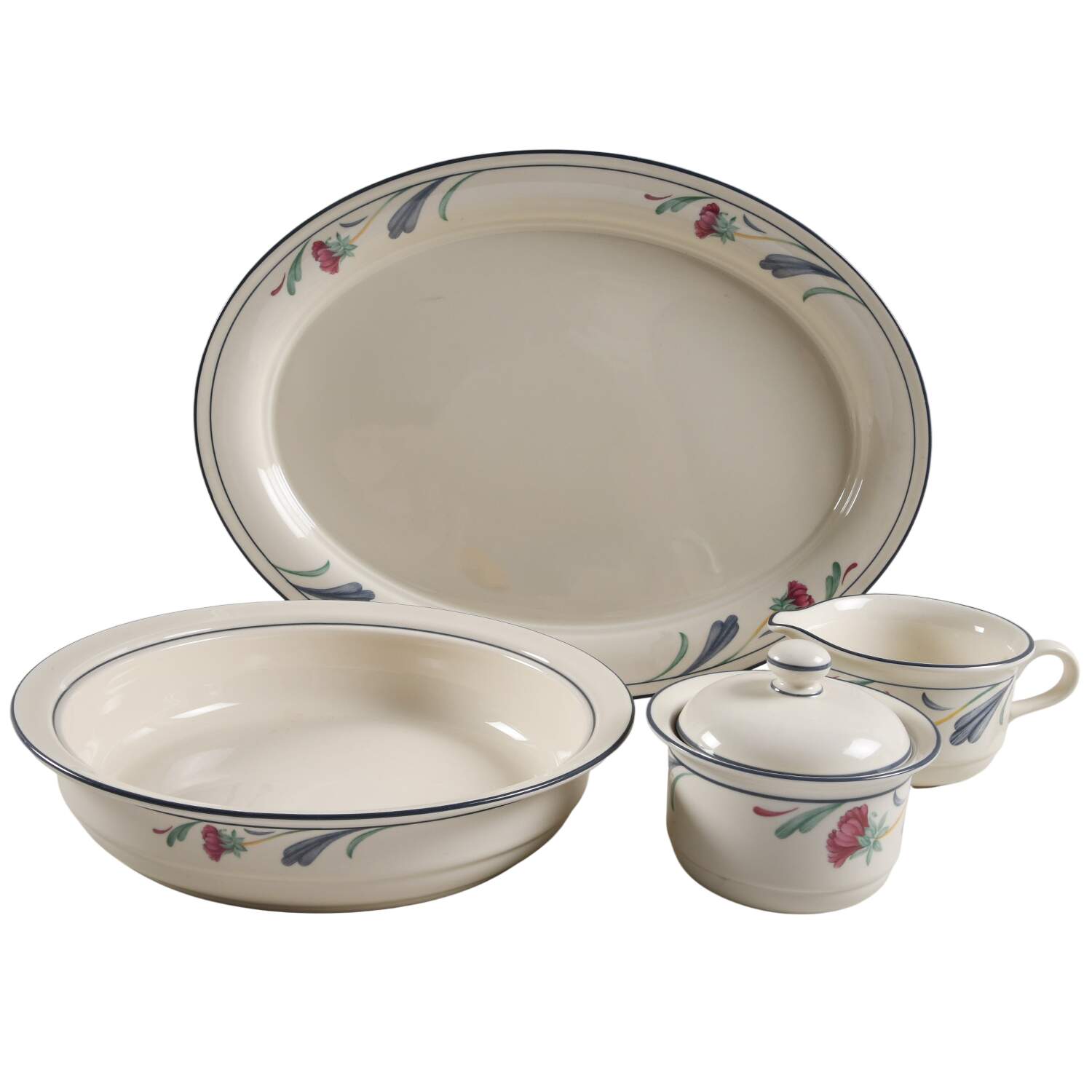 Poppies On Blue 5 Piece Hostess Set by Lenox-1