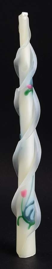 Poppies On Blue 12" Taper Candle by Lenox-1